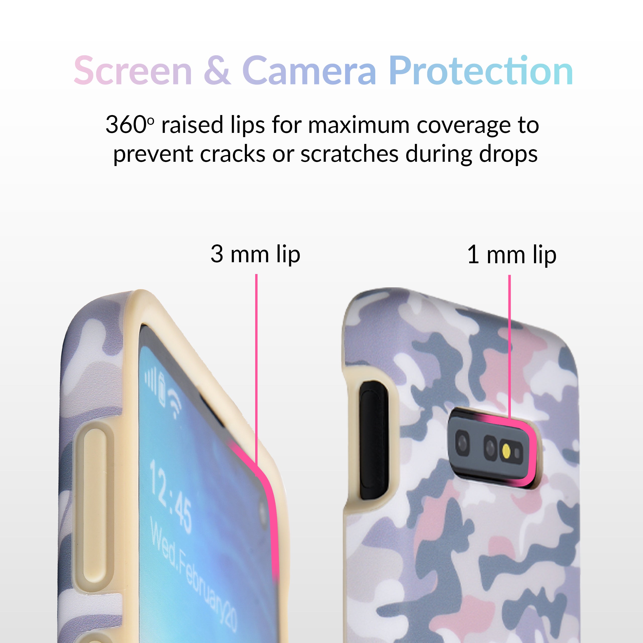Nude Camo Samsung Galaxy Phone Case - Slim Protective Cover for Samsung Galaxy [Model] | Perfect for Outdoor, Travel & Everyday Use