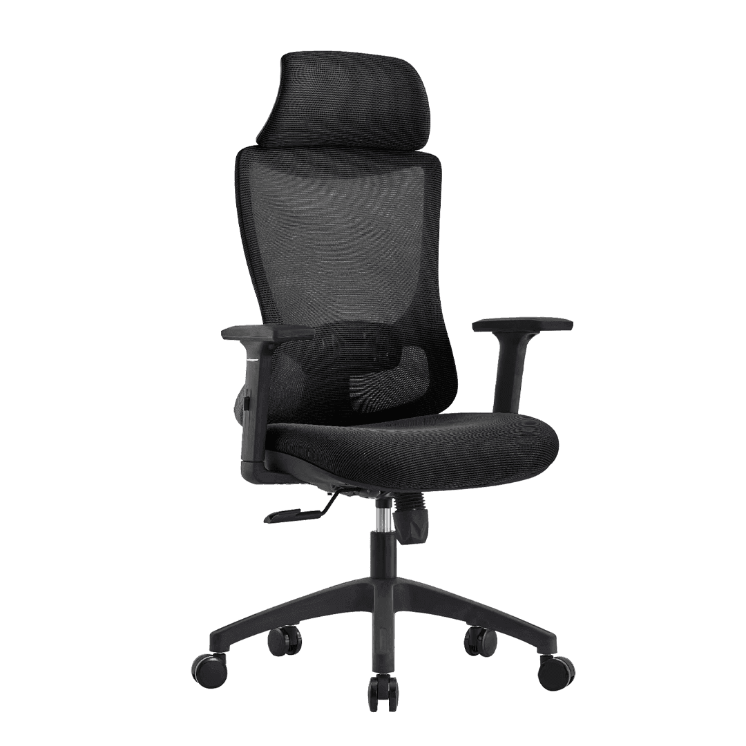 Ergonomic Mesh Office Chair with Lumbar Support - Adjustable Height Swivel Task Chair for Home & Office Workspaces - Perfect for Long Hours of Sitting, Gaming, and Remote Work