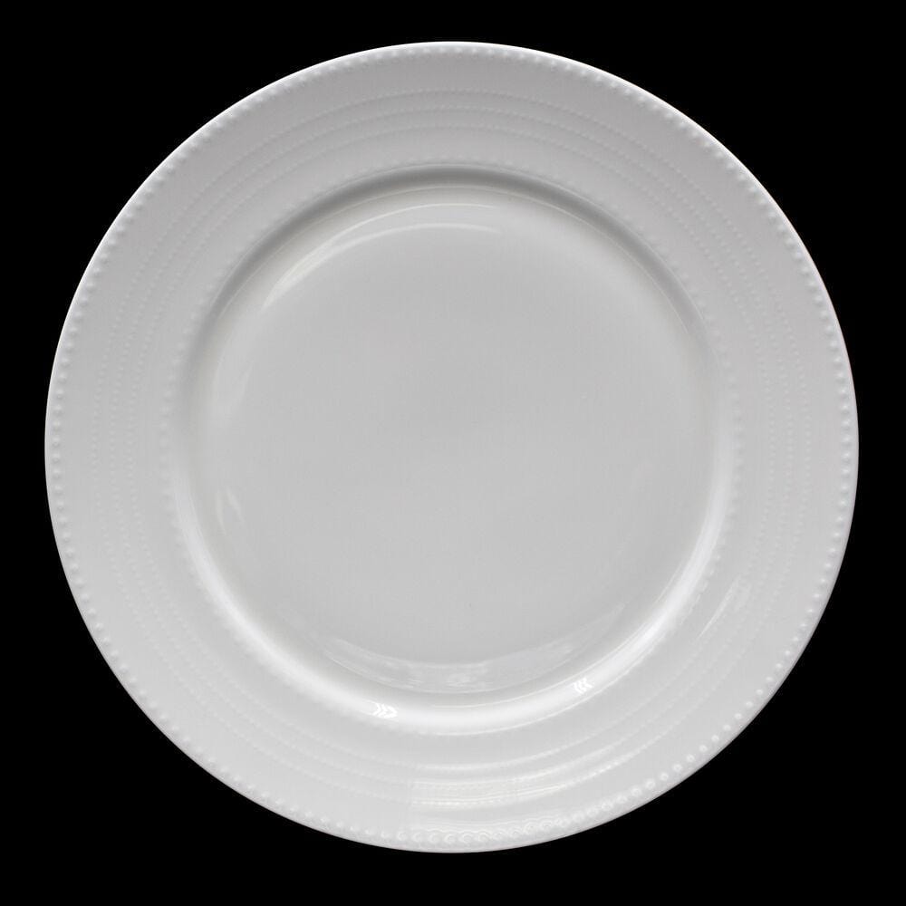 Annabel 4-Piece Dinner Plate Set - Elegant Porcelain Plates for Dining, Entertaining & Special Occasions | Perfect for Restaurants, Weddings & Family Gatherings