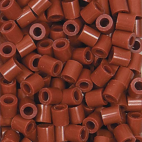 1000pcs Rust Red Fuse Beads for DIY Crafts - Perfect for Kids Art Projects, Jewelry Making & Home Decor