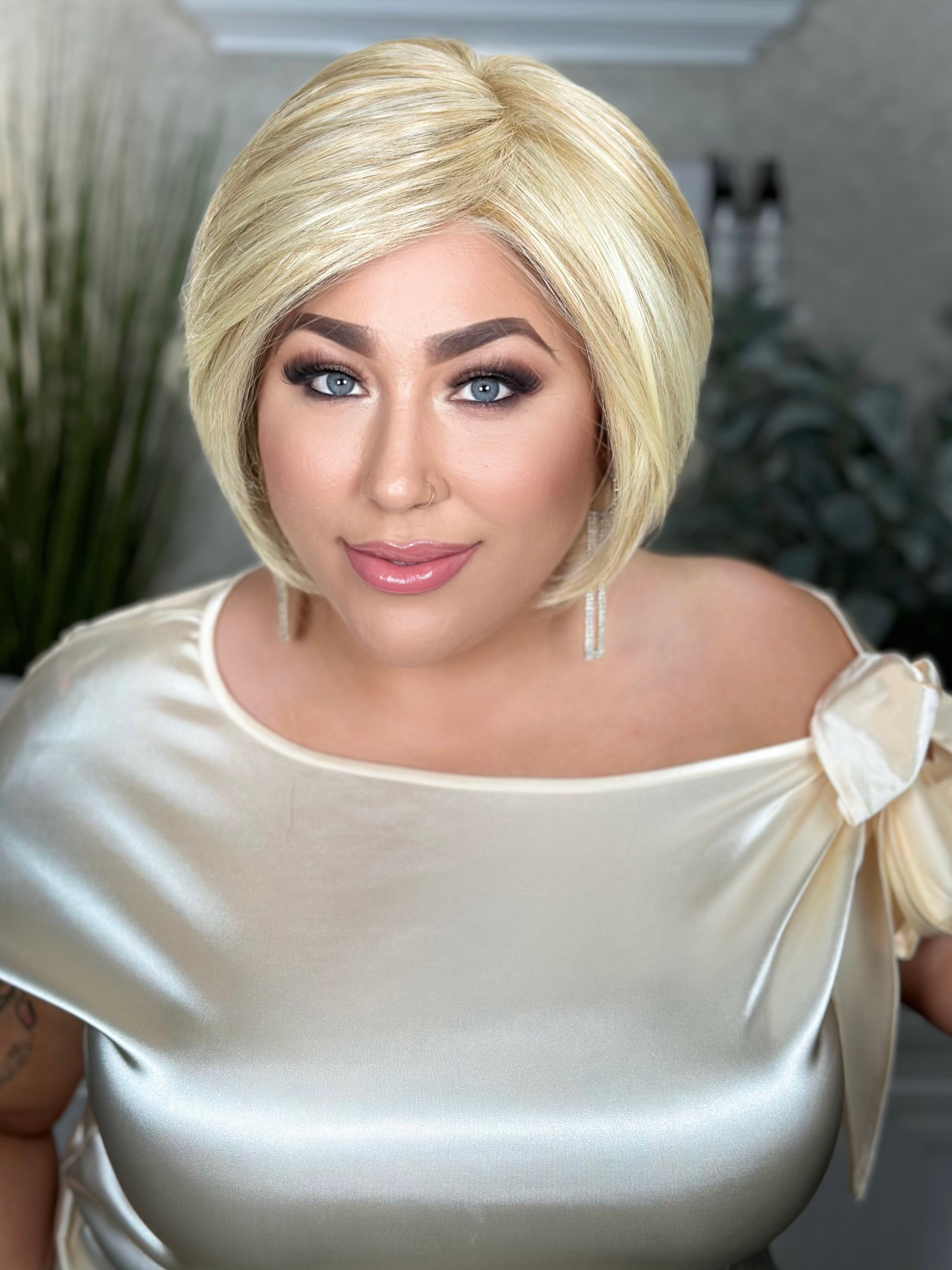 Creamy Blonde High Profile Hair Extensions for Women - Natural Looking Clip-In Hairpieces for Volume & Length - Perfect for Parties, Weddings & Everyday Styling