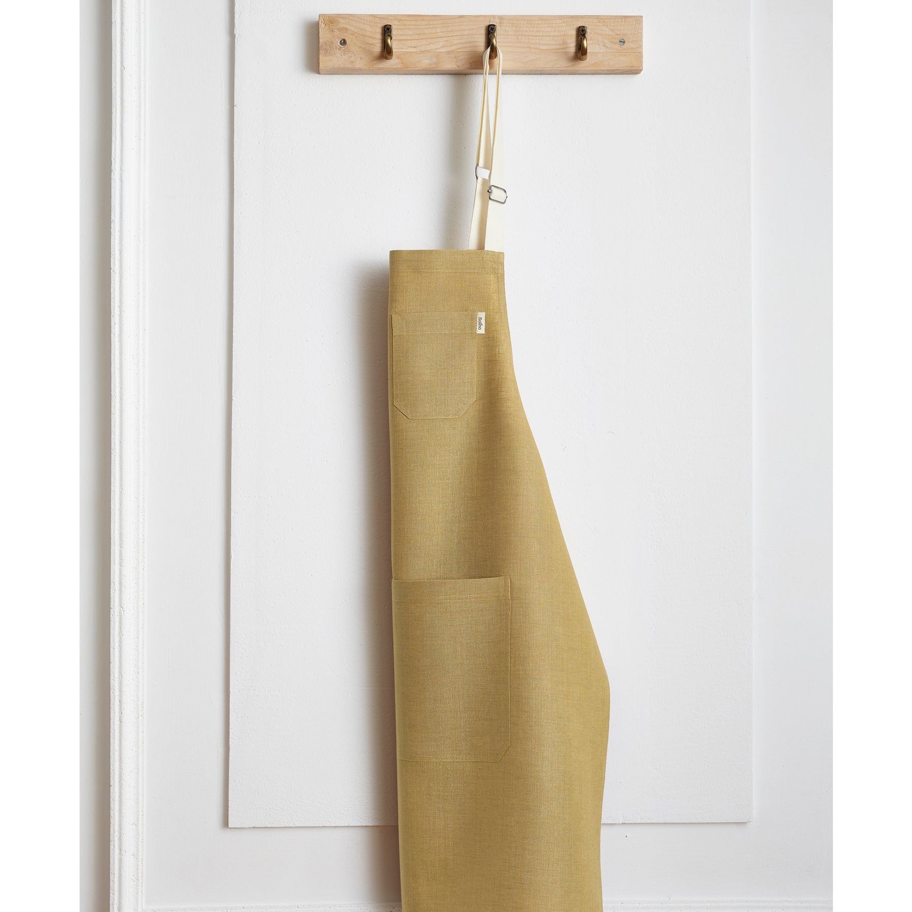 Premium Linen Apron for Cooking, Baking & Grilling - Durable & Stylish Kitchen Apron for Chefs & Home Cooks - Perfect for BBQ, Baking & Crafting
