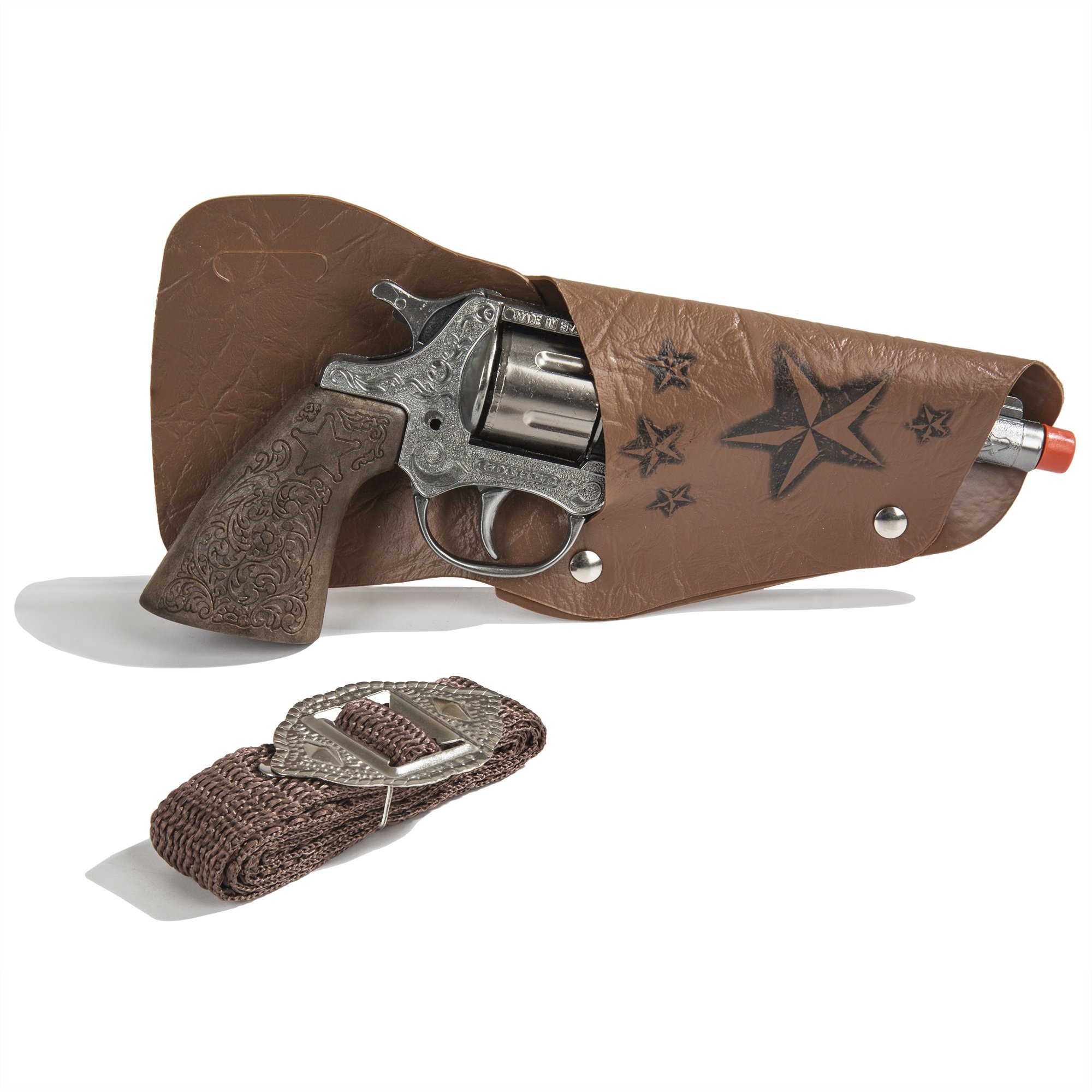 Parris Classic Quality Toys Holster Set - Vintage Western Cowboy Gun Belt for Kids, Established 1936 | Perfect for Dress-Up, Cowboy Costumes & Wild West Pretend Play