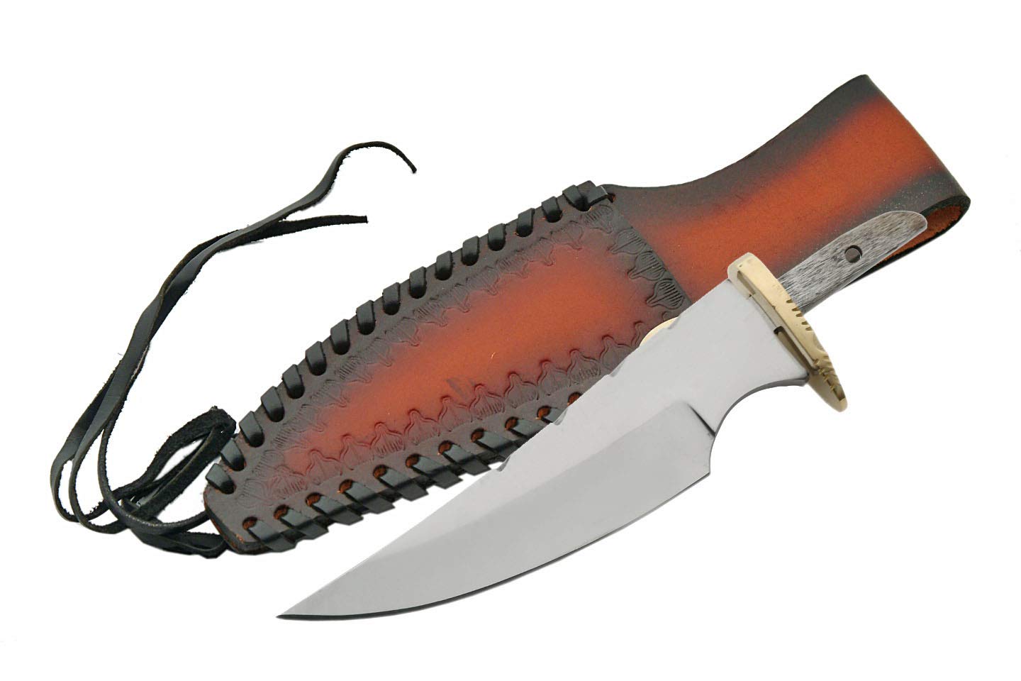 Szco Supplies 6.25-Inch Hunting Knife with Nylon Sheath - Durable Outdoor Survival Knife for Camping, Hunting & Bushcraft