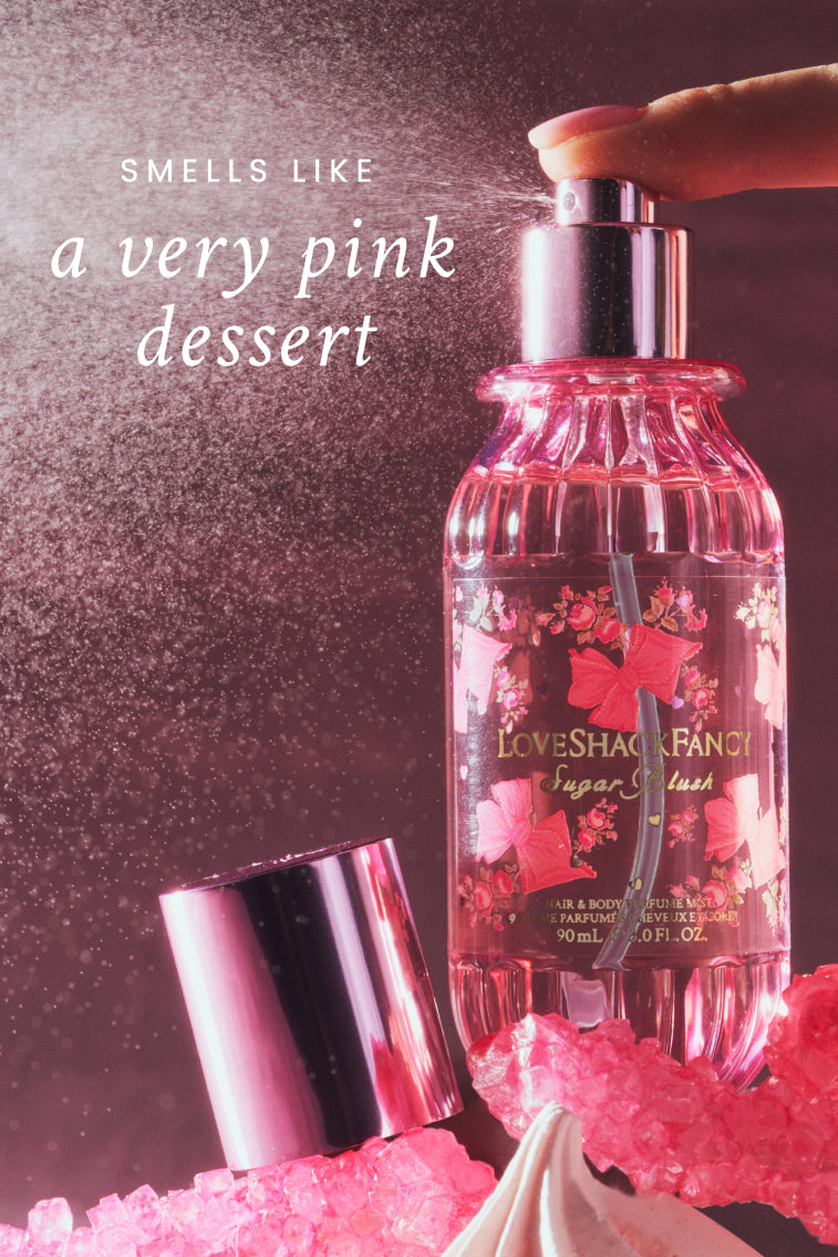 Sugar Blush Hair & Body Perfume Mist - Long Lasting Floral Scent for Women | Perfect for Daily Use, Date Night & Special Occasions