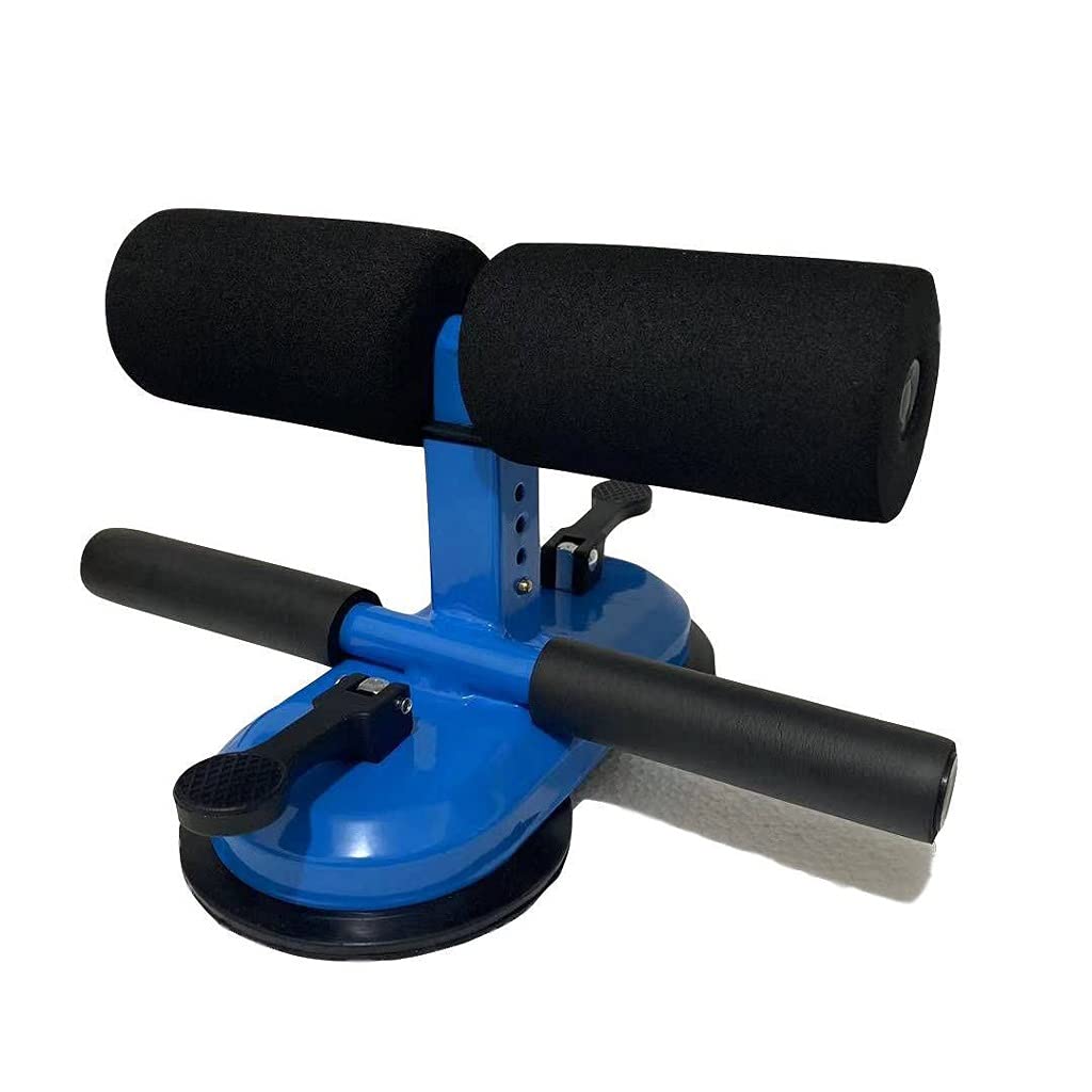 WSSBK Portable Abdominal Core Workout Bar - Blue Sit Up Exercise Equipment for Home Gym, Fitness Training & Strength Building | Perfect for Home Workouts, Office Breaks & Travel Fitness