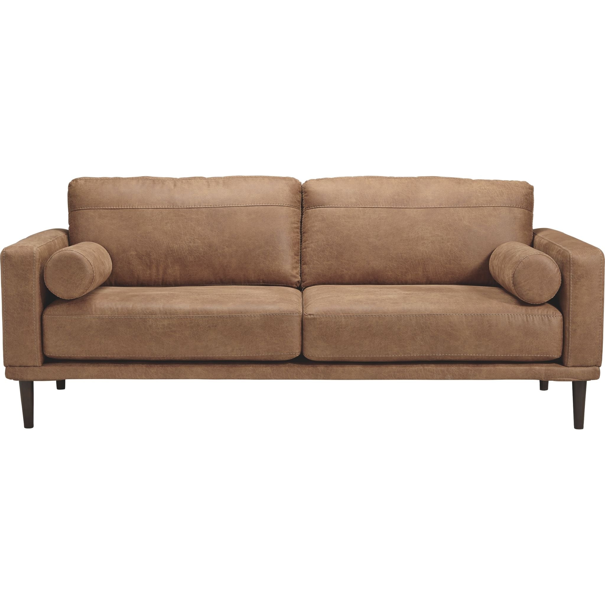 Arroyo Sofa in Caramel - Modern Comfortable Sectional Couch for Living Room, Lounge & Family Room