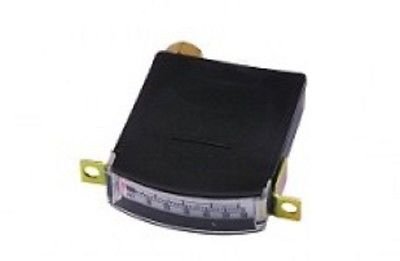 DCI International 7270 Rectangular Air Pressure Gauge - 0-100 PSI, 1/4