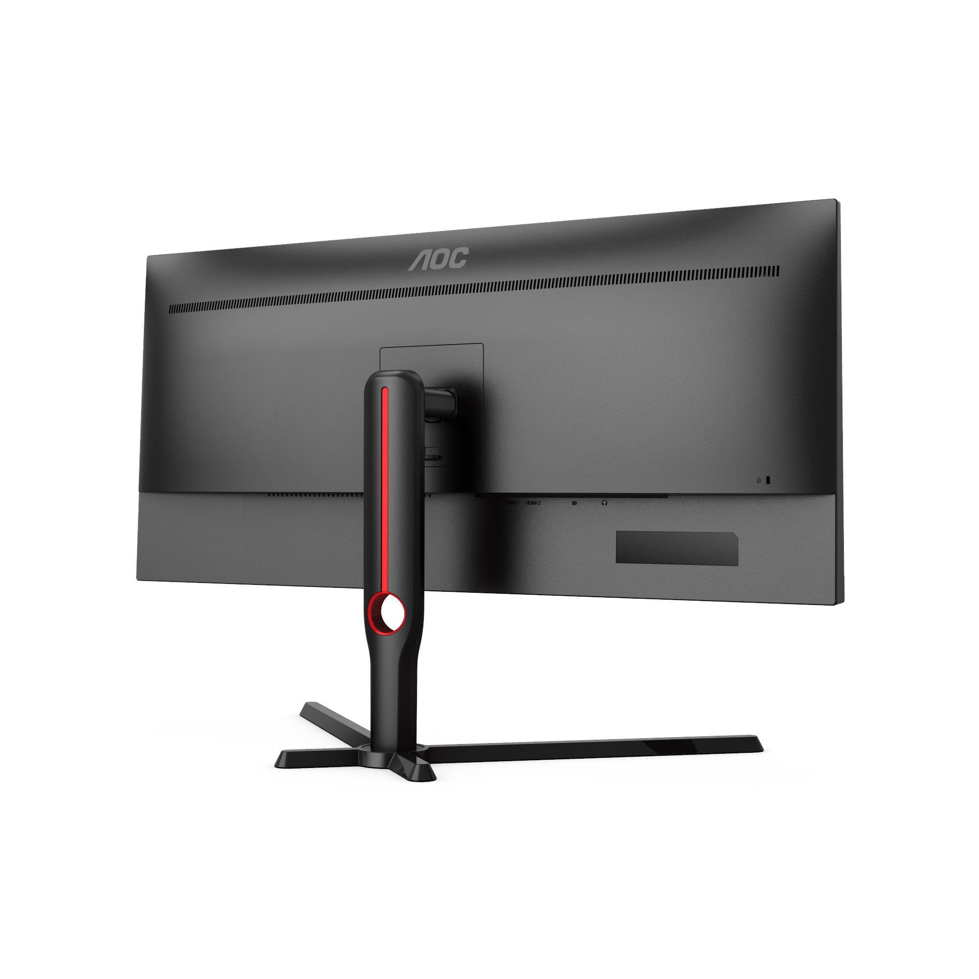 AOC U34G3XM 34-Inch WQHD 144Hz Curved Gaming Monitor - Ultra-Wide Screen, 1ms Response Time, FreeSync Premium for PC & Console Gaming - Perfect for Esports, Work & Entertainment