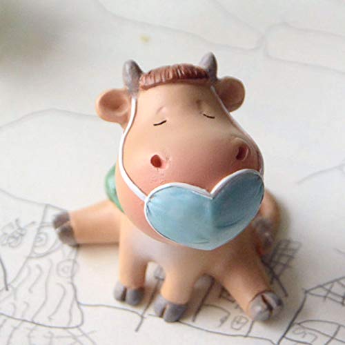 Miniature Fairy Figurine & Pig Statue for Toilet Decor - Cute Handwashing Reminder for Bathroom, Home, and Office