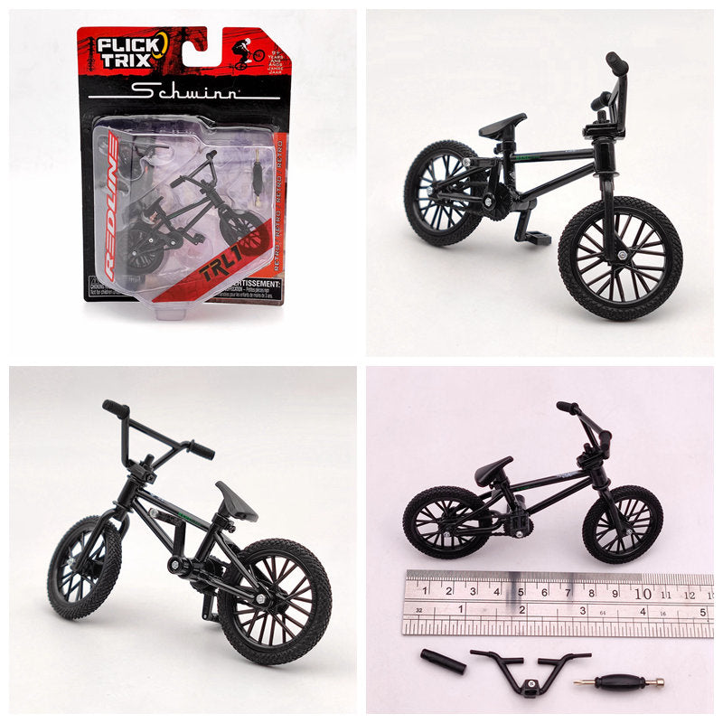 Premium Diecast Finger Bike FLICK TRIX - Miniature BMX Toy Bicycle Model for Kids & Collectors - Perfect Gift for Birthday, Party Favors & Desk Decor