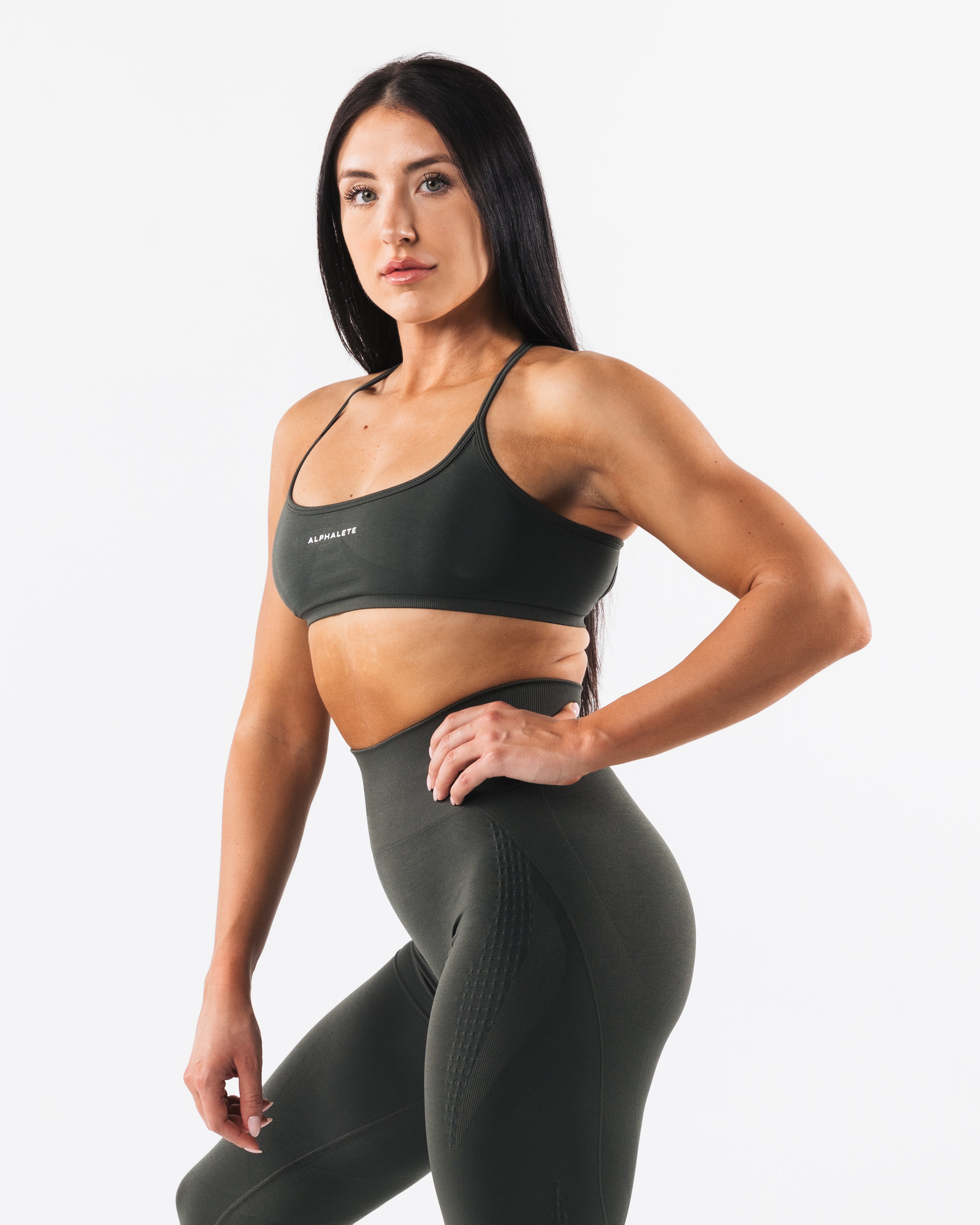 Amplify Back Cross Bra - Supportive Sports Bra for Women - High Impact Workout, Running, Yoga & Gym - Breathable & Comfortable for Active Lifestyles