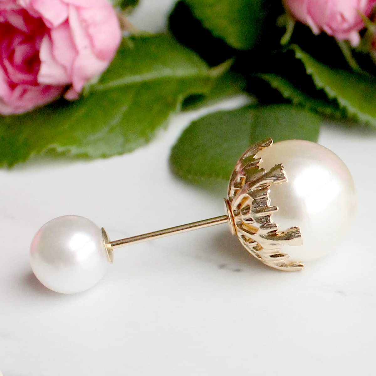 15-Piece Fashion Safety Pin Set with Faux Pearl Brooches - Heavy Duty Large Safety Pins for Women's Clothing, Dresses & Accessories - Perfect for DIY Fashion, Costume Jewelry & Outfit Decoration