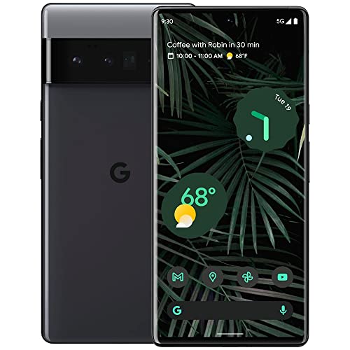 Google Pixel 6 Pro 5G Unlocked Smartphone - 256GB Storage, 12GB RAM, 6.71