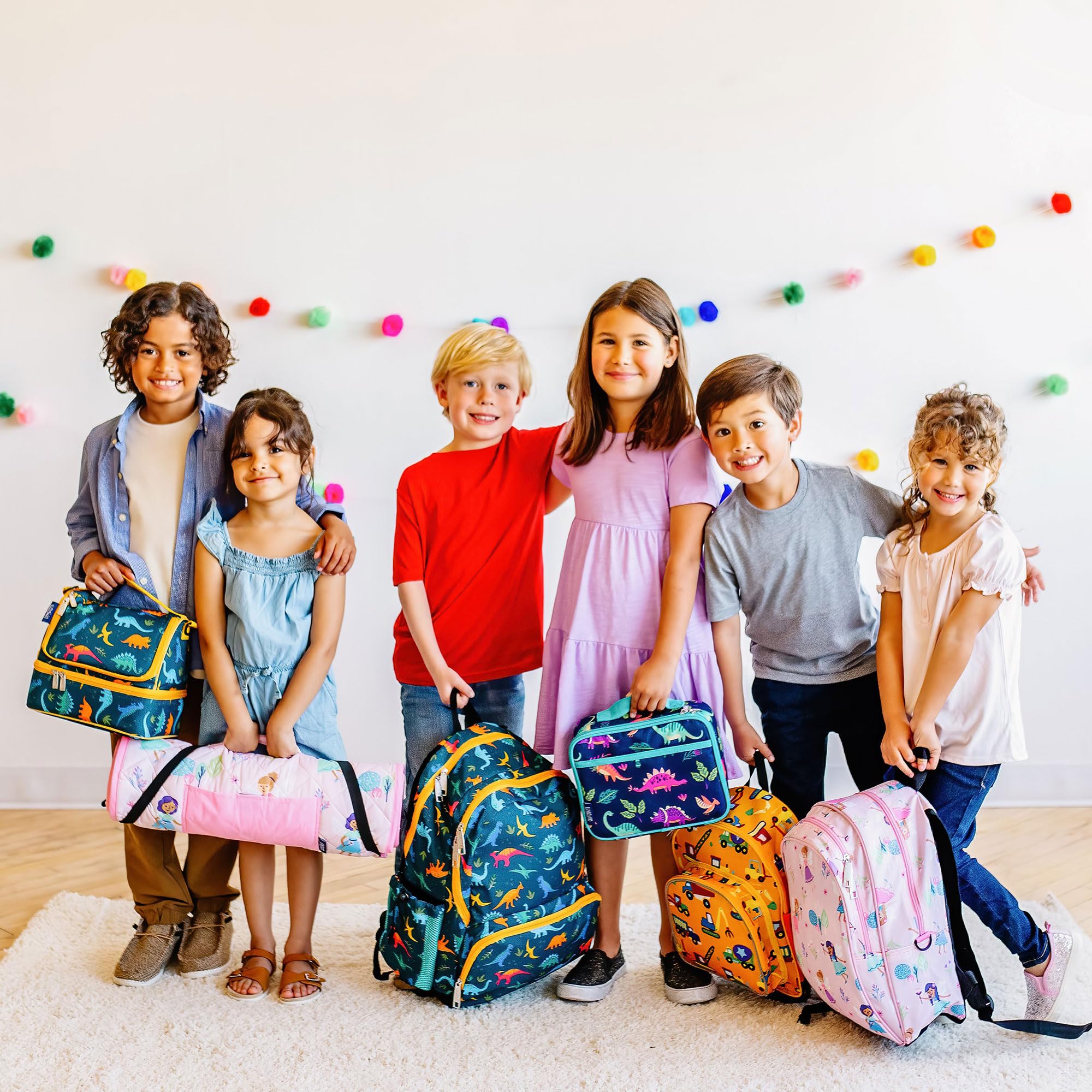 Wildkin 15-inch Kids Backpack - Durable Padded Adjustable School Backpack for Boys & Girls - Lightweight Travel Backpack for Daycare, Hiking & Outdoor Adventures - Digital Camo Design