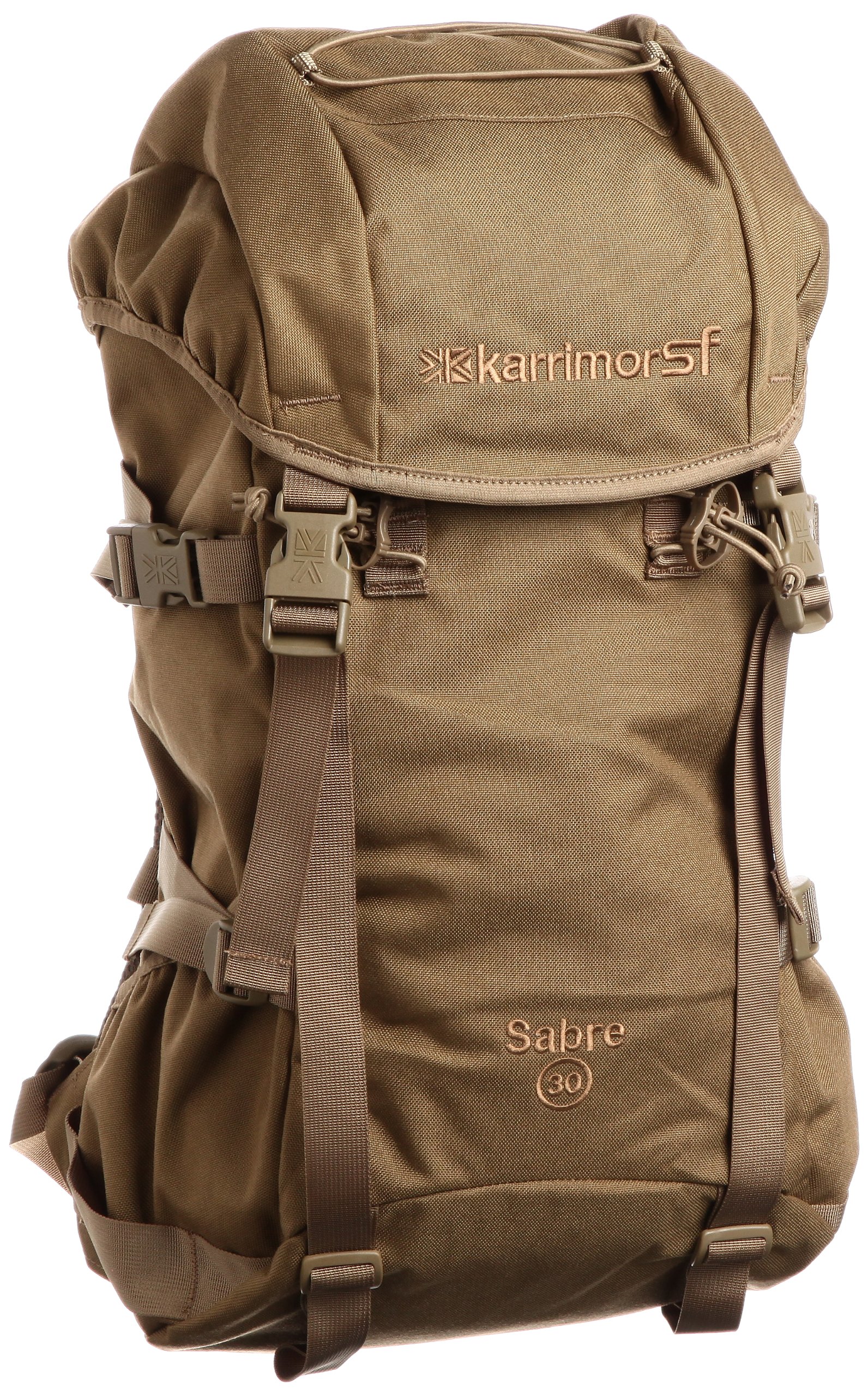 Karrimor SF Sabre 30L Tactical Backpack - Coyote Brown | Durable Military Rucksack for Hiking, Camping & Outdoor Adventures