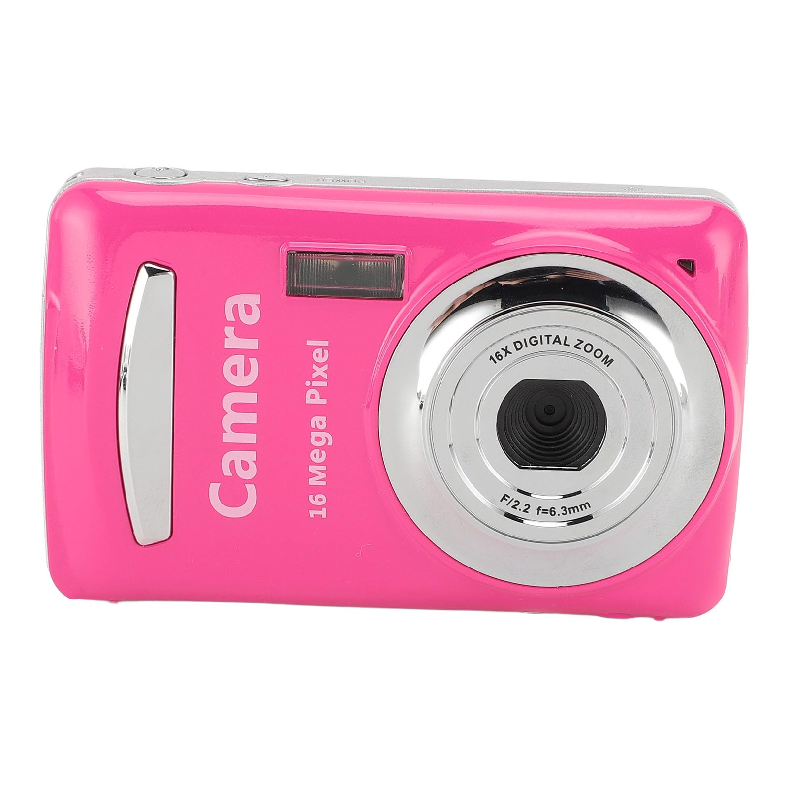 16MP Digital Camera with Autofocus, 1080P HD Video & 16X Zoom | Compact Anti-Shake Camera for Beginners | 2.4