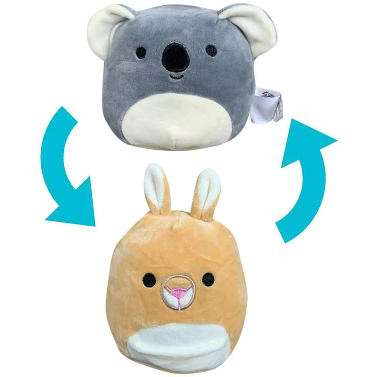 Squishmallow Flip a Mallows Kirk the Koala & Keely the Kangaroo - Ultra Soft Plush Stuffed Animals for Kids, Collectors & Stress Relief - Perfect for Cuddling, Gifts & Home Decor