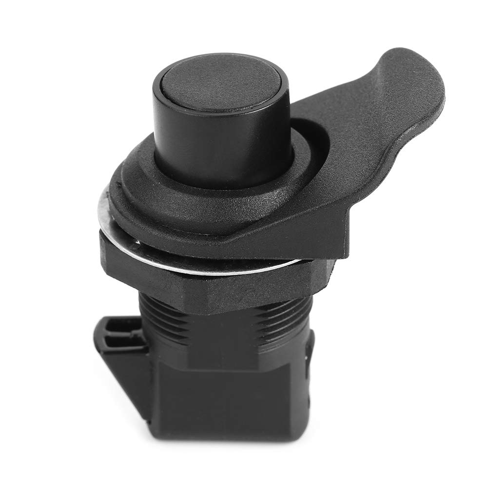 Black Plastic Push Button Latch Replacement for Boat Door & Glove Box - Compatible with Southco 93-304 | Marine-Grade Security for Wakeboard Boats, Storage Compartments & RV Cabinets
