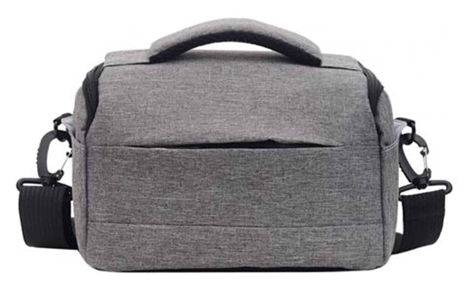 DSLR Camera Shoulder Bag - Portable Breathable Zipper Pouch for Outdoor Photography & Travel - Lightweight One-Shoulder Design (Grey) - Perfect for Hiking, Sightseeing & Professional Photoshoots