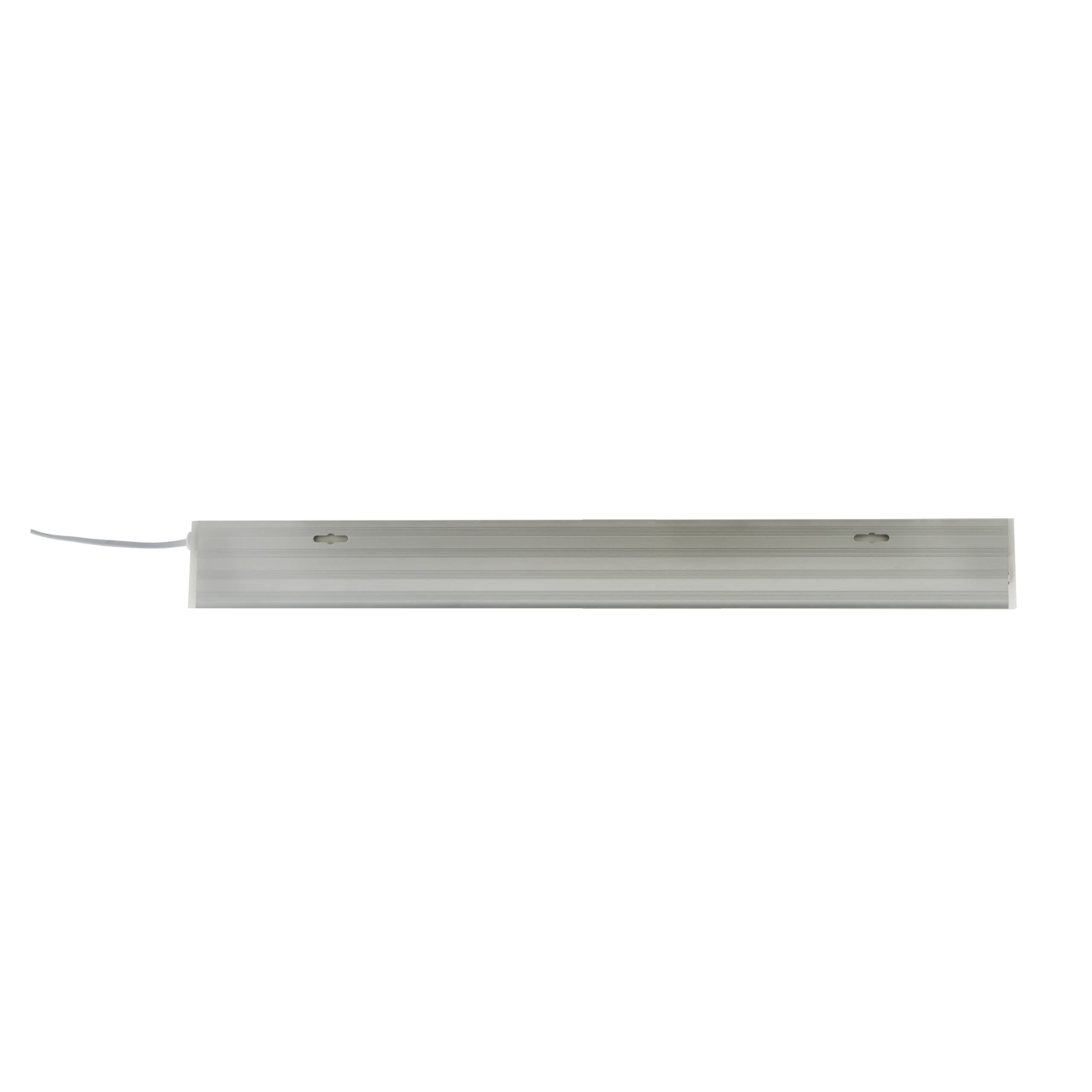 Satco 63/701 LED Under Cabinet Plug-in Light Bar - 24 Inch, 3000K Warm White, Energy Efficient Kitchen Lighting for Countertops, Pantry & Workspaces
