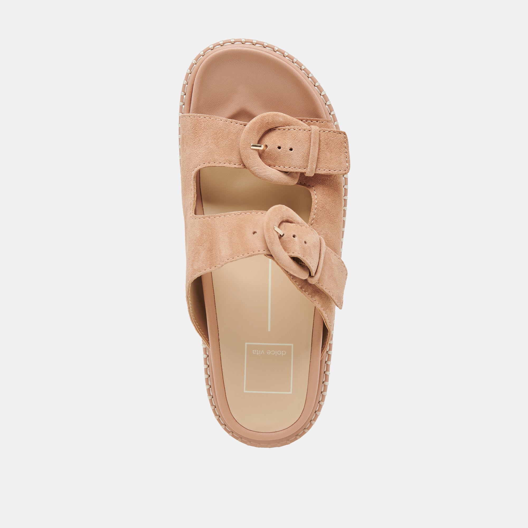 SHAUNY Women's Comfortable Toffee Suede Sandals - Soft & Stylish Summer Casual Shoes for Beach, Walking, and Outdoor Activities