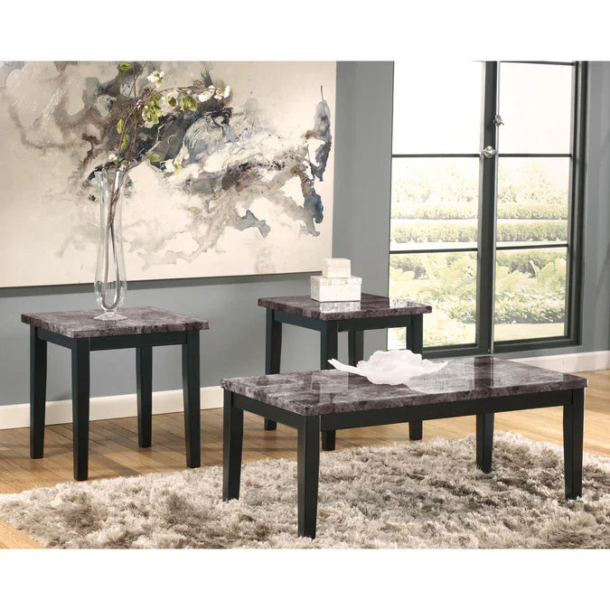 Maysville Set of 3 Wooden Side Tables - Modern End Tables for Living Room, Bedroom & Office - Perfect for Coffee, Books & Decor