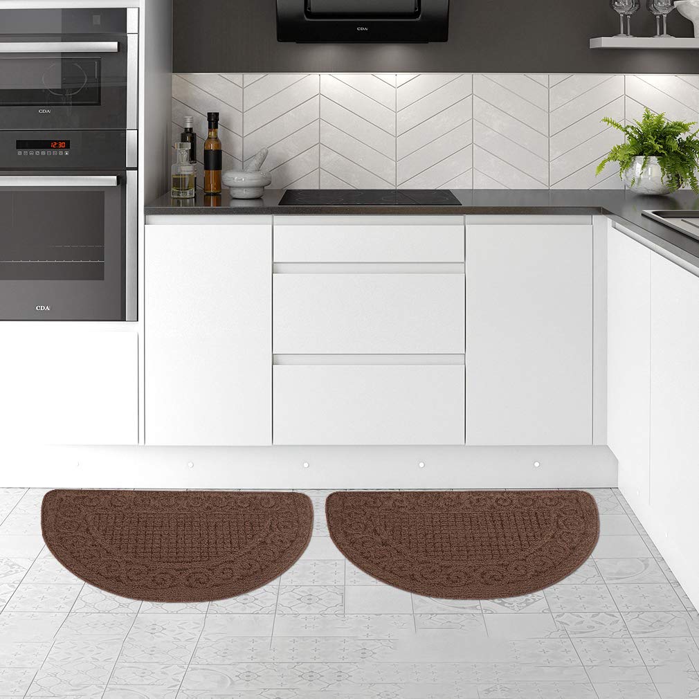 VANZAVANZU Non-Slip Kitchen Rugs 2 Pack - 31