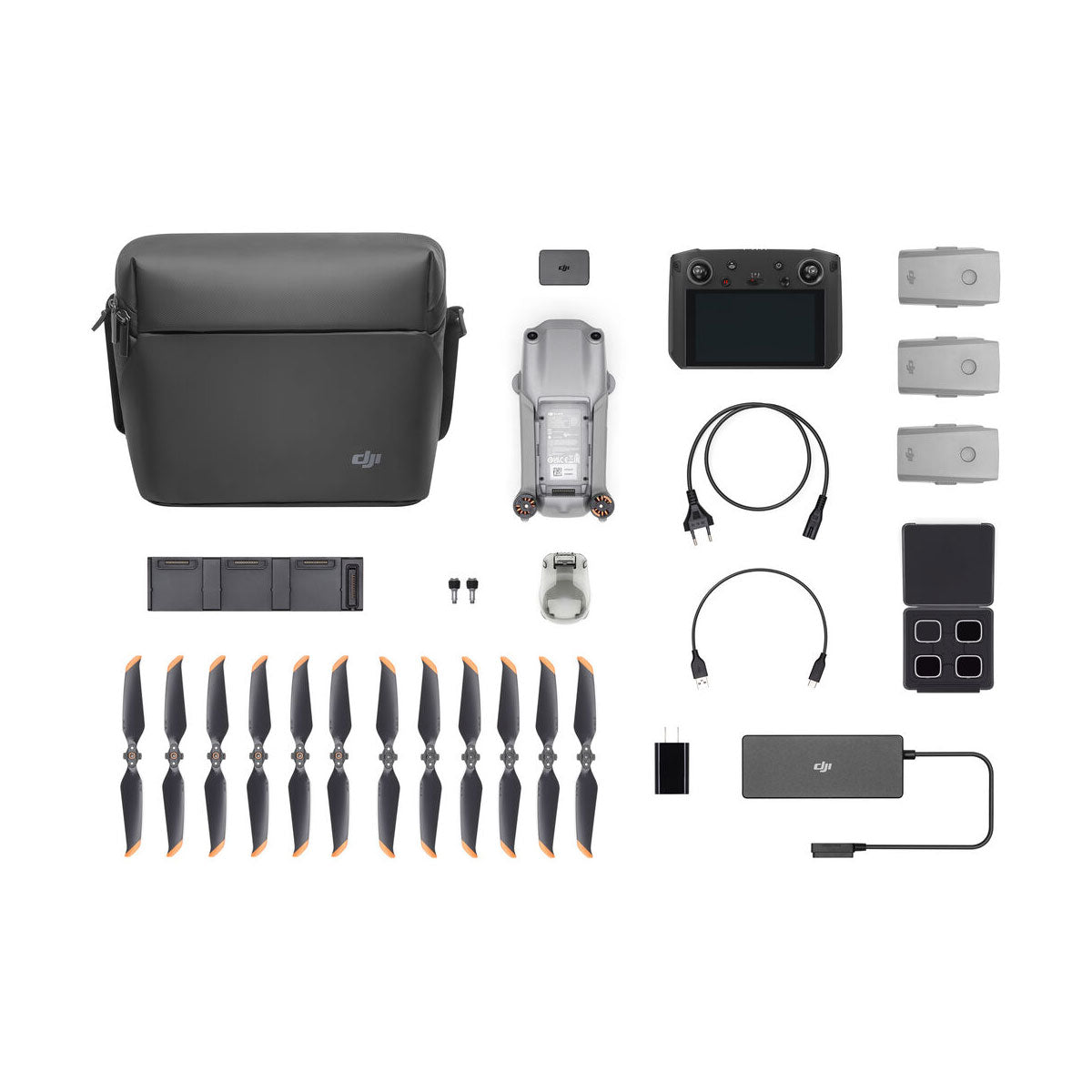 DJI Air 2S Fly More Combo with Smart Controller - 4K Drone with 1-Inch CMOS Sensor, 5.4K Video, 12MP Photos | Perfect for Aerial Photography, Travel Vlogging & Outdoor Adventures