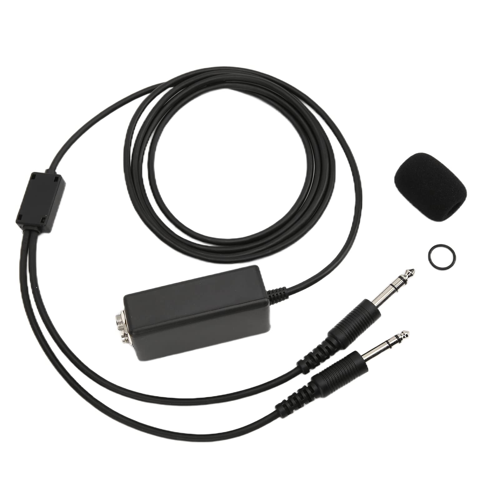 Premium Aviation Headset Adapter - Portable High-Density Sponge Earpads, Wear-Resistant Universal Headphone Adapter with Crystal Clear Sound & Noise Isolation - Perfect for Pilots, Flight Simulators & Aviation Enthusiasts