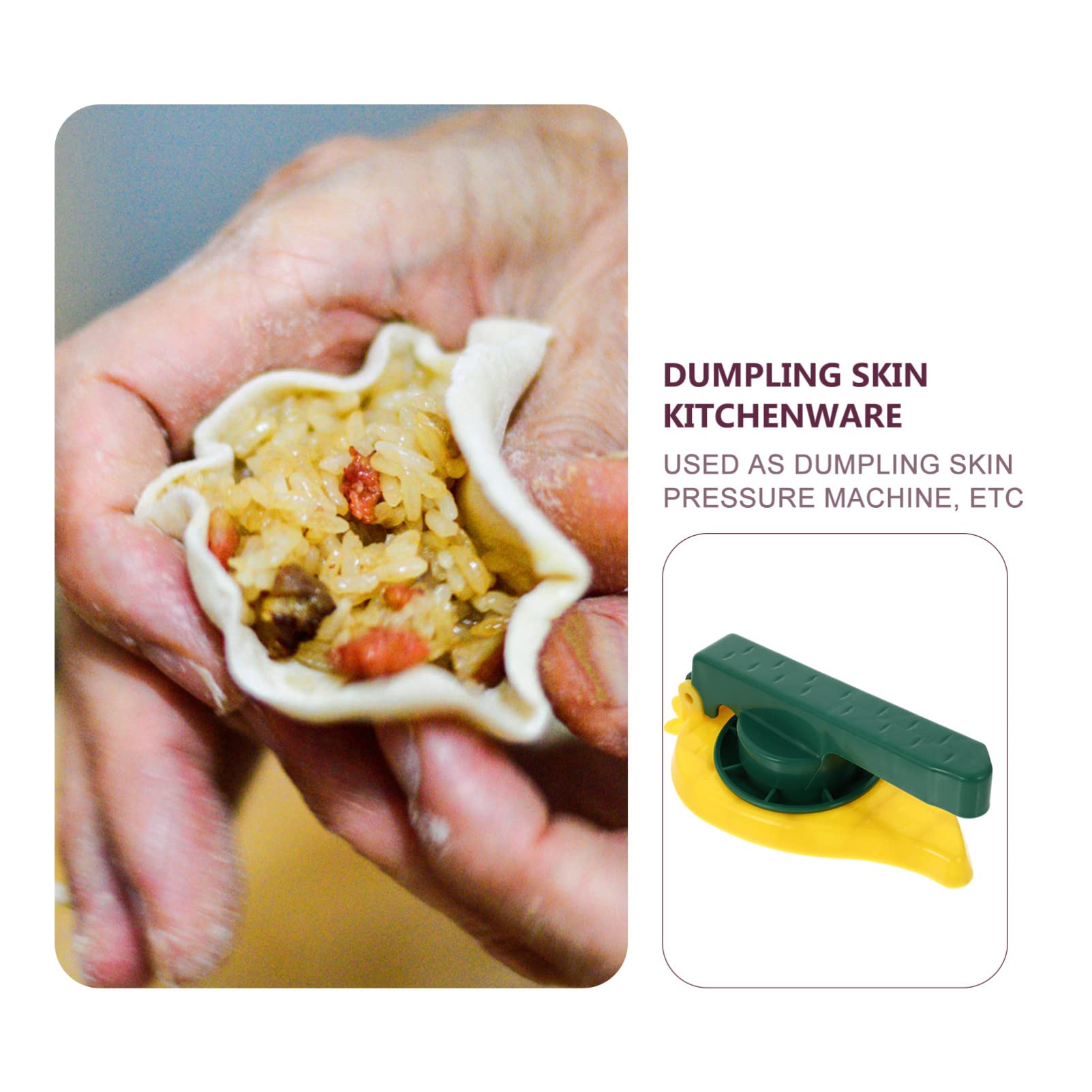 Dumpling Wrapper Press Tool - Stainless Steel Dumpling Maker Mold for Homemade Dumplings, Wonton & Gyoza Wrappers | Perfect for Asian Cooking, Family Meal Prep & DIY Dumpling Parties