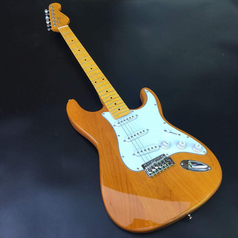 Premium SLFDXDP Electric Guitar Body - Clear Lacquer Finish, Maple Fingerboard, 41