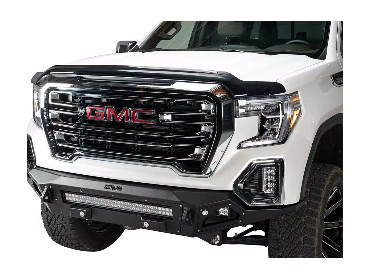 AVS High Profile Bugflector II Hood Shield for Dodge Dakota (1997-2004) - Smoke Tinted Hood Protector | Deflect Rocks & Debris | Perfect for Off-Roading & Highway Driving