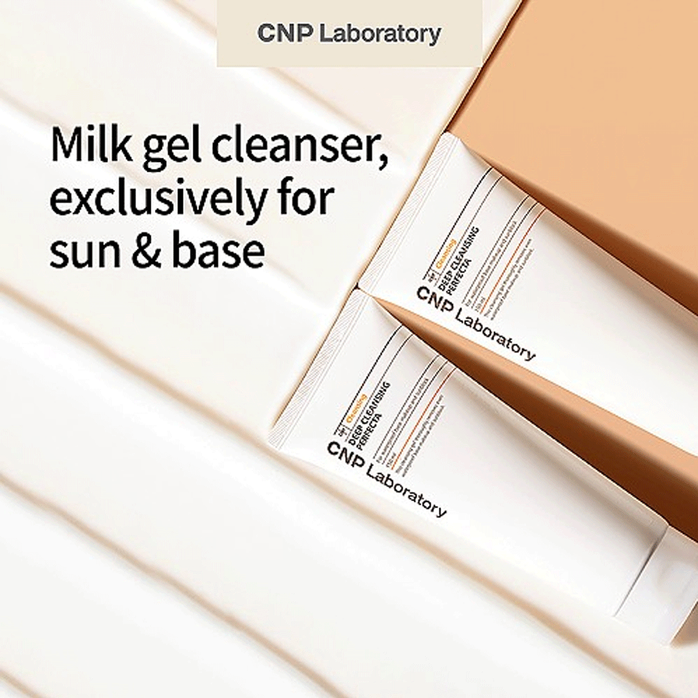 CNP Laboratory Deep Cleansing Perfecta Facial Cleanser 150ml - Gentle Exfoliating & Pore Refining Face Wash for Acne-Prone & Oily Skin - Perfect for Daily Skincare Routine & Makeup Removal