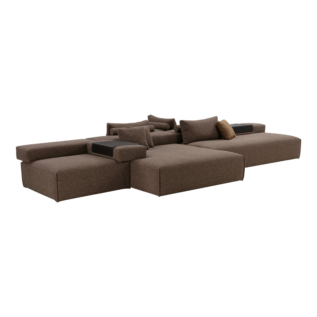 Fireproof Cinder Block Scatter Cushions - Decorative Concrete Pattern Throw Pillows for Outdoor & Indoor Use - Perfect for Patio, Living Room, and Modern Home Decor