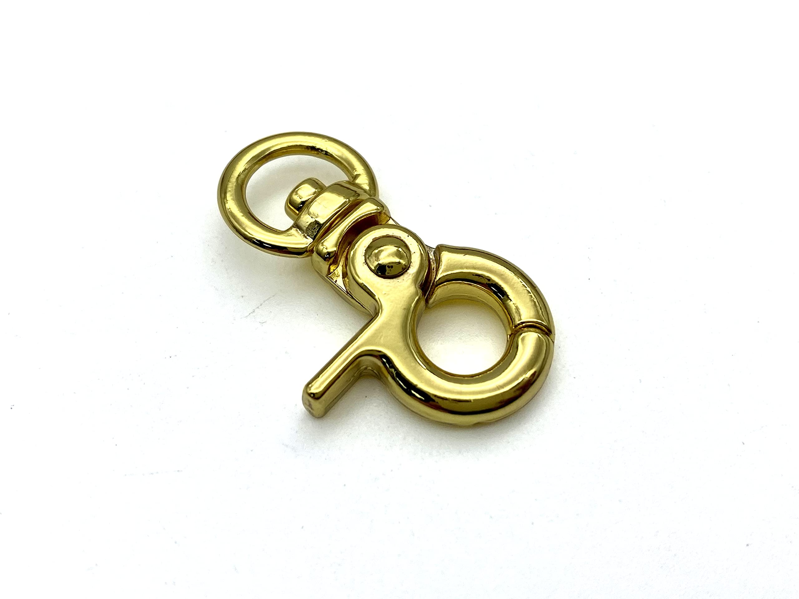 3Dancraftit Lobster Claw Hooks 12pcs - Zinc Alloy Swivel Clasps for Lanyards & Keychains