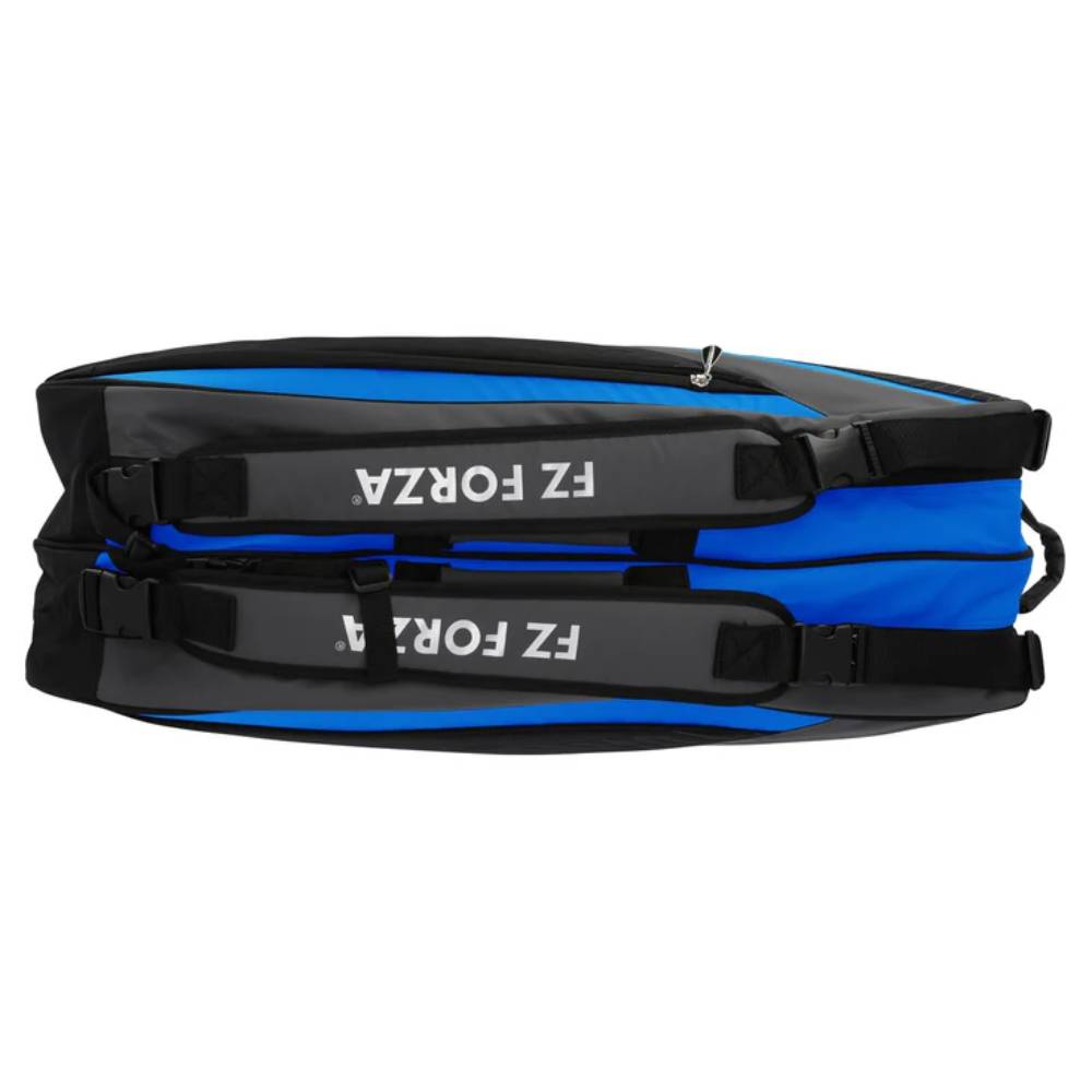 Forza Tour Line 6 Pack Tennis Racquet Bag - Electric Blue | Premium Multi-Racquet Tennis Bag for Players & Coaches | Perfect for Tournaments, Training & Travel