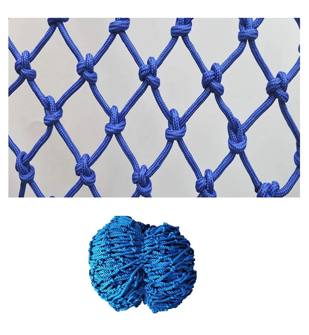 Child Safety Net for Climbing Frames & Staircases - Anti-Fall Protection Balcony Net | Durable Nylon Rope Woven Indoor Safety Barrier (Colorful) - Perfect for Playgrounds, Treehouses & Home Safety