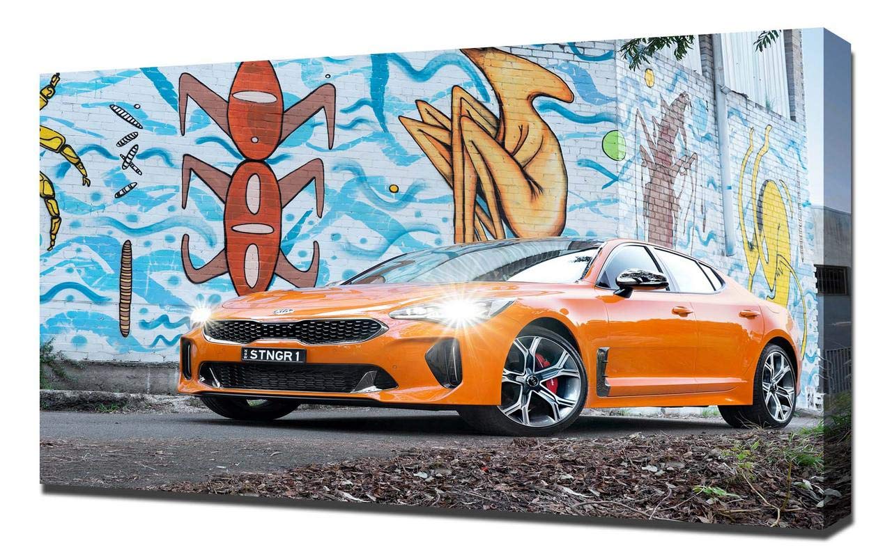 Stinger GTS V9 Canvas Art Print - Premium Wall Decor & Canvas Wrap - Perfect for Living Room, Bedroom & Office Decor