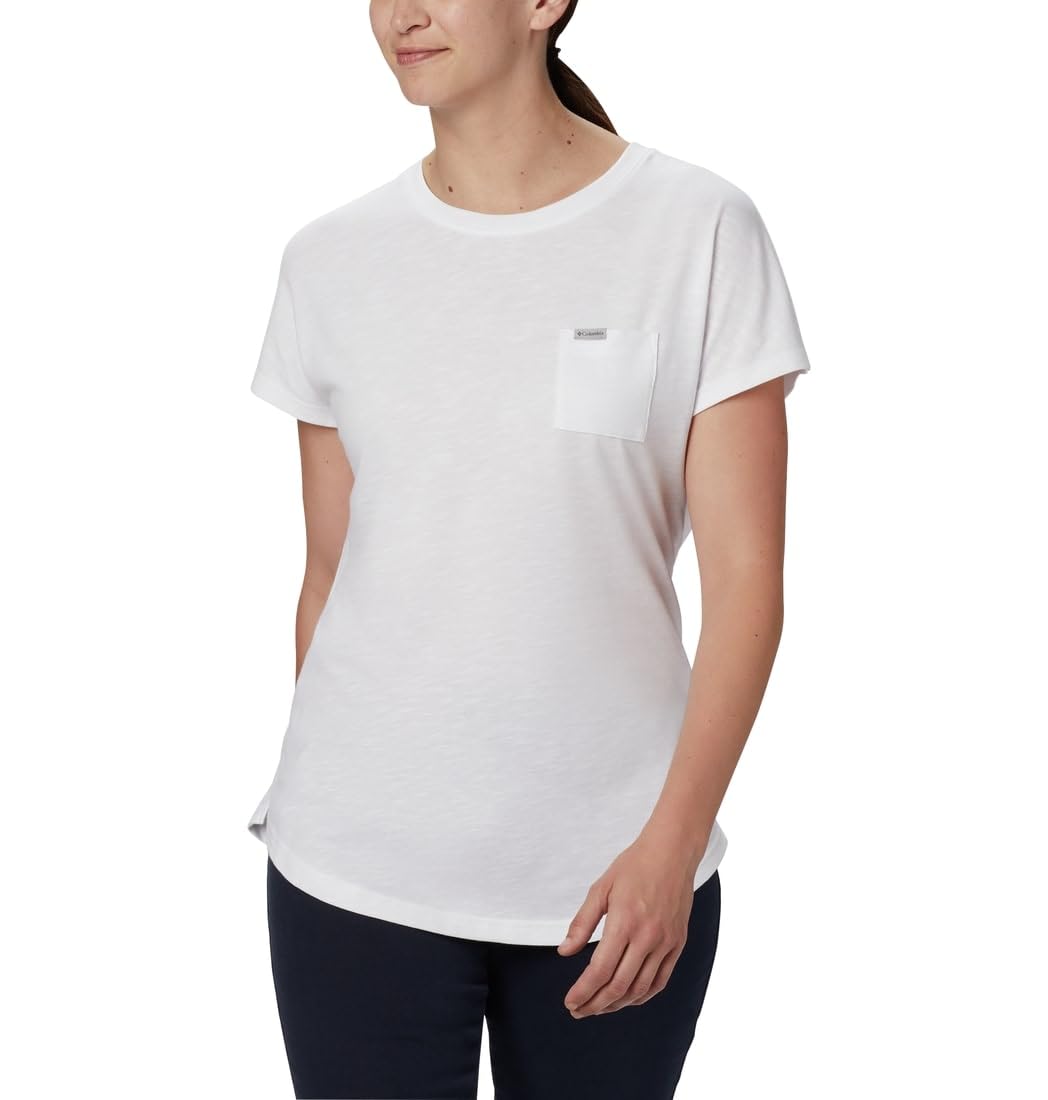 Columbia Women's Cades Cape Tee - Lightweight Quick-Dry Short Sleeve Shirt for Hiking, Travel & Outdoor Activities