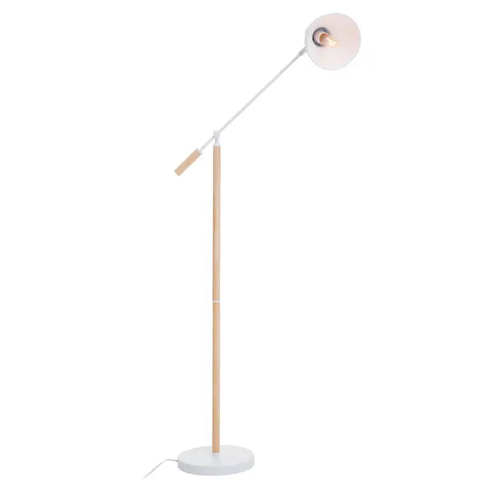 Modern Cloud Nine White Floor Lamp - Adjustable Brightness LED Standing Light for Living Room, Bedroom & Office - Perfect for Reading, Relaxing & Decorating