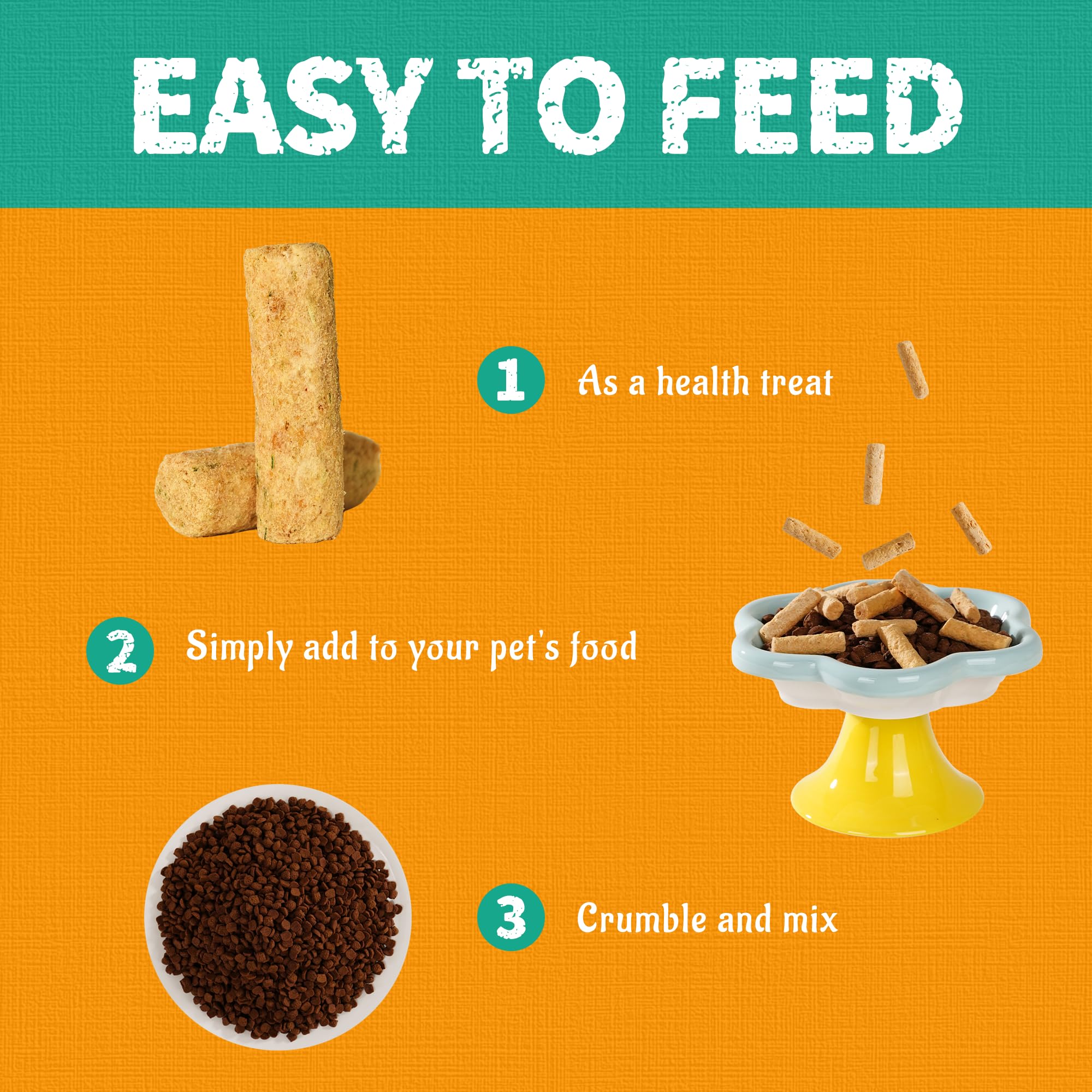 Premium Freeze-Dried Salmon Oil Dog & Cat Treats - Skin & Coat Support, Healthy Training Rewards & Food Topper - All-Natural Pet Snacks for Daily Wellness, Joint Care & Shiny Fur - Perfect for Training, Mealtime & Grooming Sessions