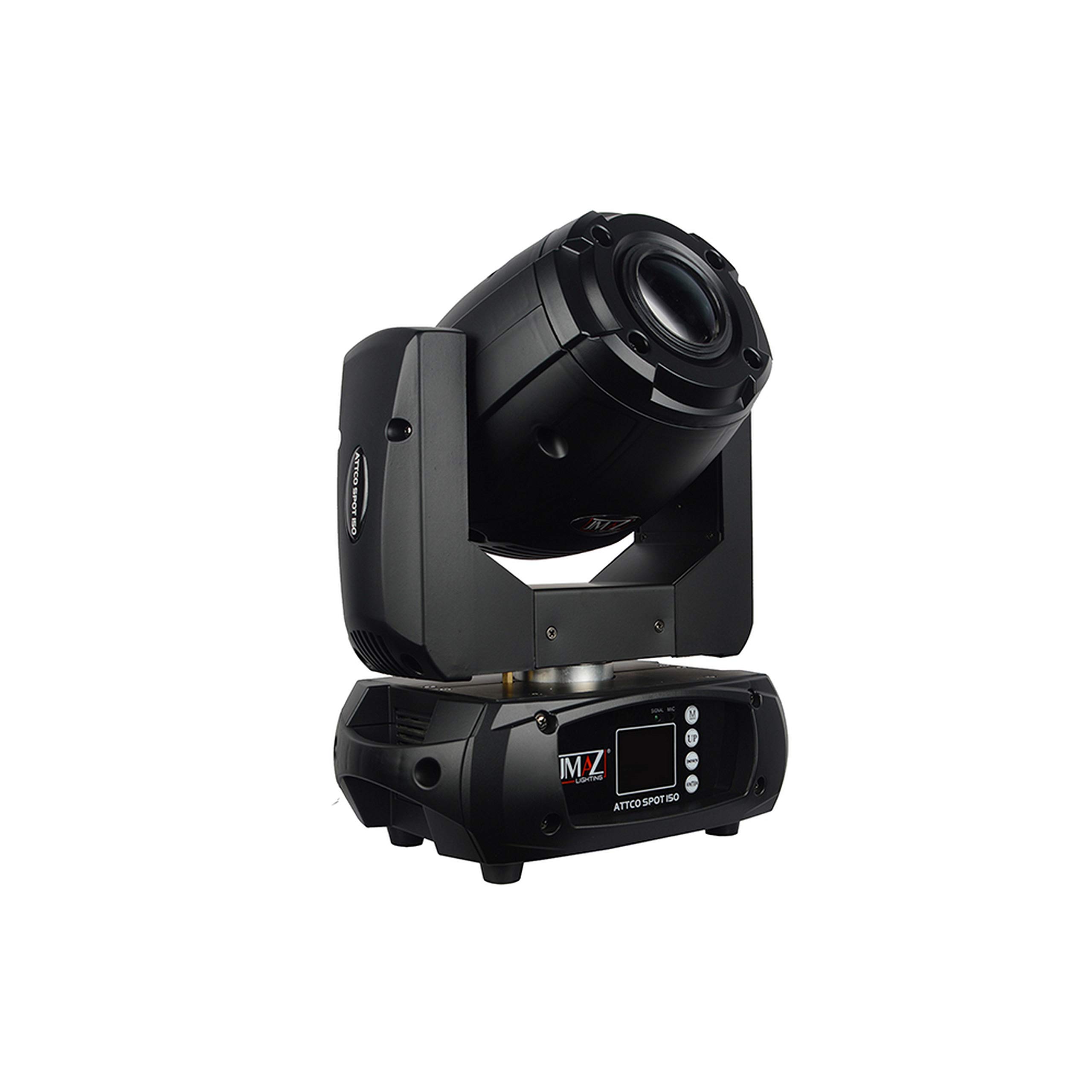 JMAZ Attco Spot 150 LED Moving Head Spotlight with Prism Effect - Professional Stage Lighting for Concerts, DJ Shows, and Theater Performances