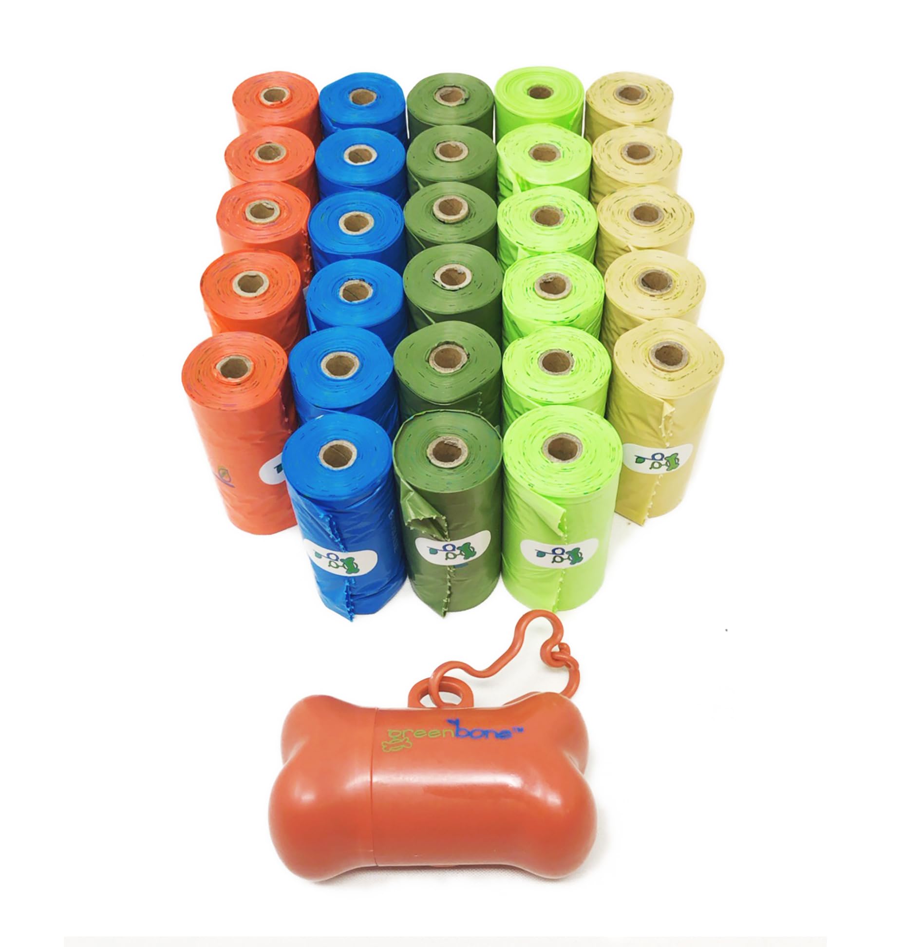 Jar-O-Refills Dog Poop Bags & Dispenser - 28 Rolls (336 Bags) | Eco-Friendly Waste Bags for Dogs | Perfect for Walking, Park Visits & Backyard Cleanup