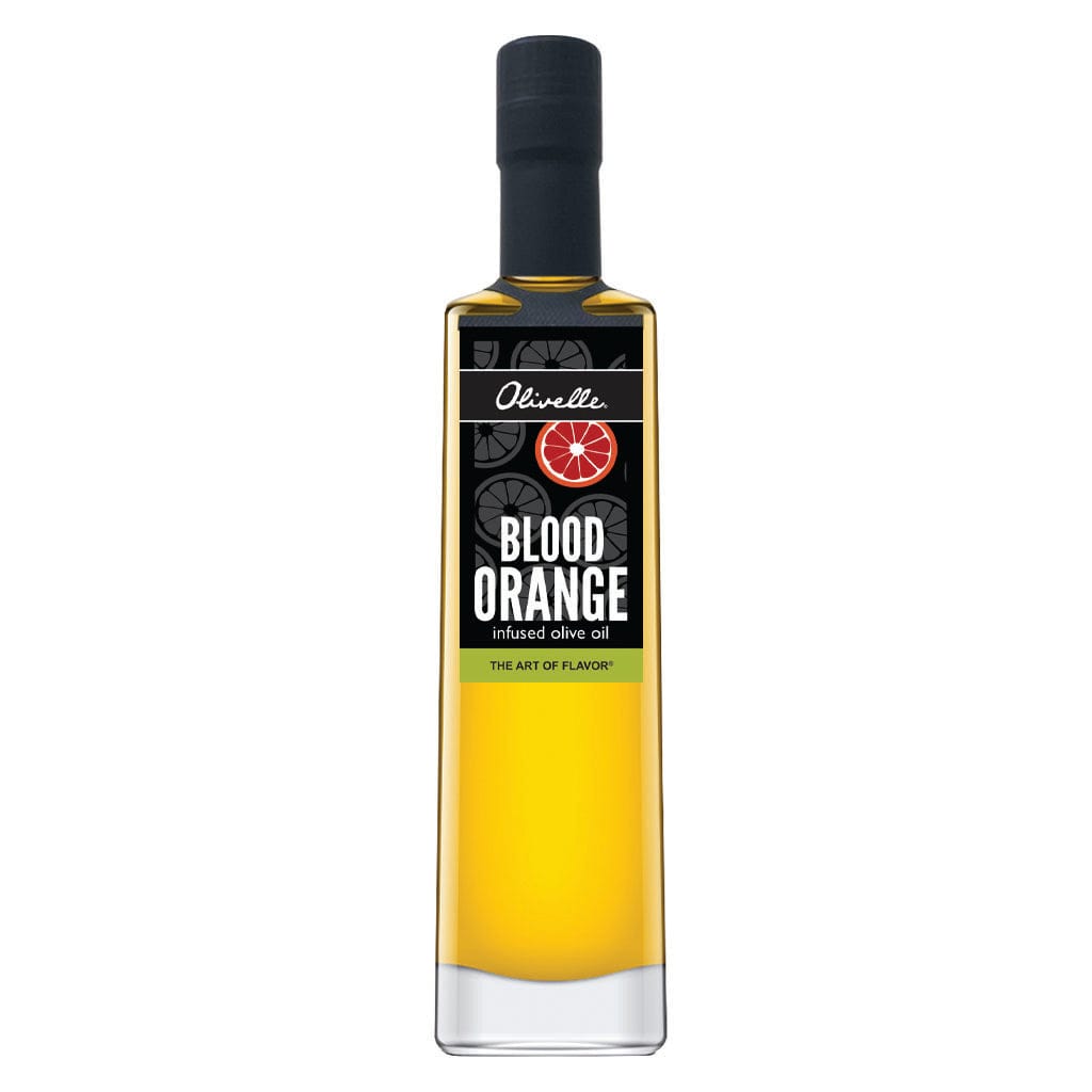 Olivelle Blood Orange Infused Extra Virgin Olive Oil - Premium Cooking & Salad Dressing for Gourmet Meals