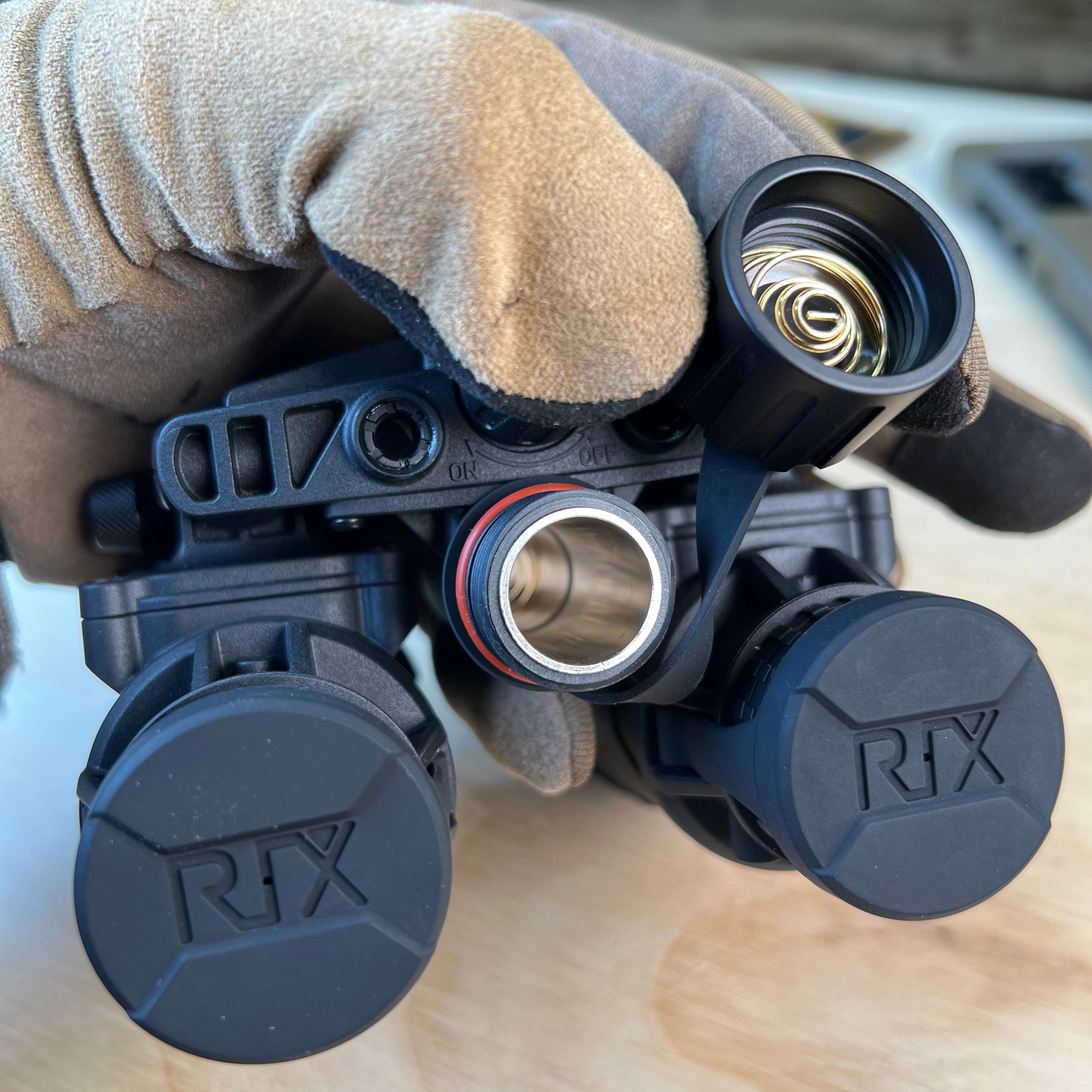 RNV 31 Gen 2+ White Phosphor Night Vision Goggles - Lightweight Complete Kit for Hunting, Security & Outdoor Adventures
