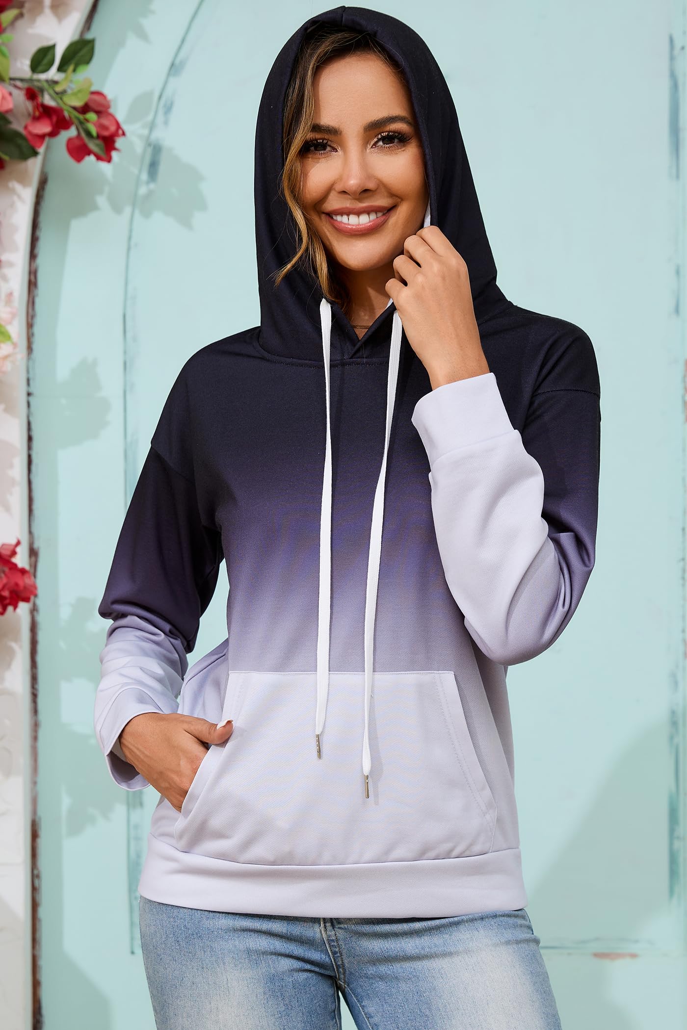Tie Dye Hoodies for Women & Teen Girls - Soft Pullover Sweatshirts for Winter & Fall Fashion | Cozy Loungewear, Casual Outfits & Streetwear Style