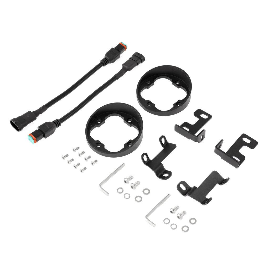 80W 9600LM 3 Inch LED Fog Lights Kit - White/Yellow Beam Compatible with 2012-2022 Toyota Tacoma, 2010-2022 4Runner, 2014-2022 Tundra - Perfect for Off-Roading, Night Driving & Foggy Conditions