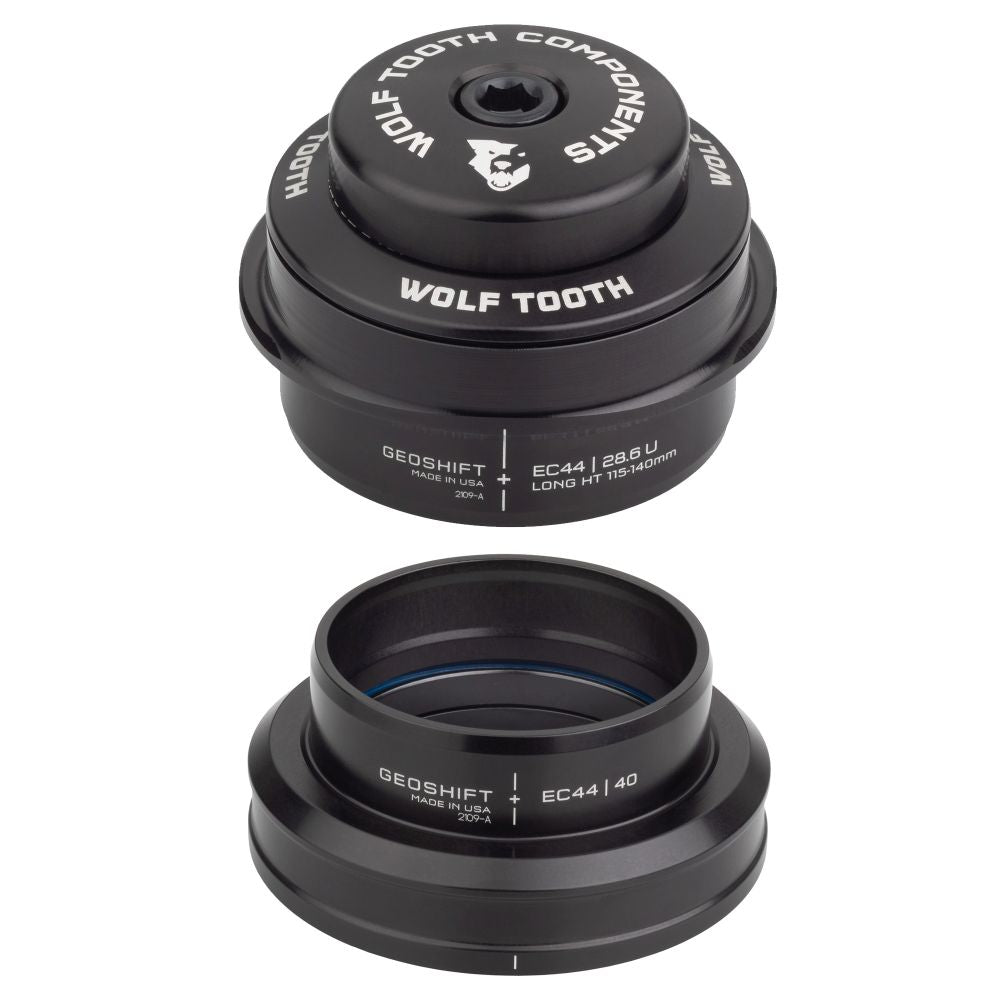 Performance Geoshift 2 Degree Headset Ec44/Ec44 - High-Performance Bicycle Headset for Mountain & Road Bikes - Perfect for Trail Riding, Racing & Commuting