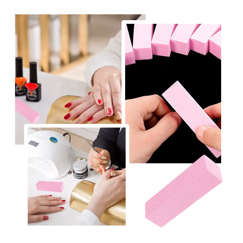 10 Pcs Professional Nail Buffer Blocks - Multi-Sided Nail Polishing & Sanding Kit for Home DIY, Manicure & Nail Salon | Perfect for At-Home Nail Care, Salon Treatments & Gift Sets